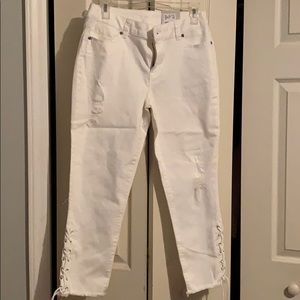 White capris